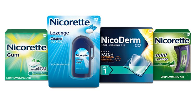 NicoDerm CQ Patch and Nicorette Products