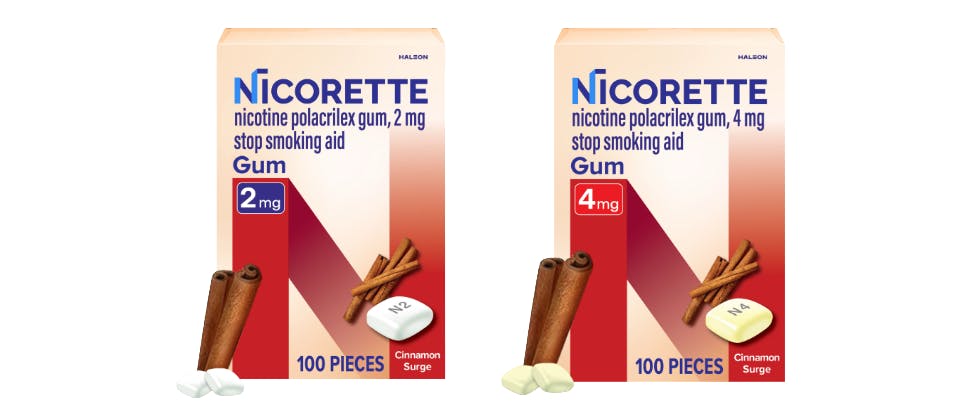 Nicorette Gum Drug Facts