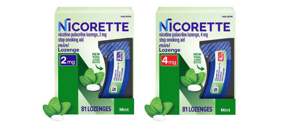 Nicorette mini Lozenge Drug Facts