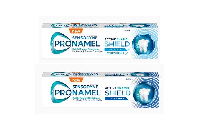 Sensodyne Pronamel Active Enamel Shield toothpaste