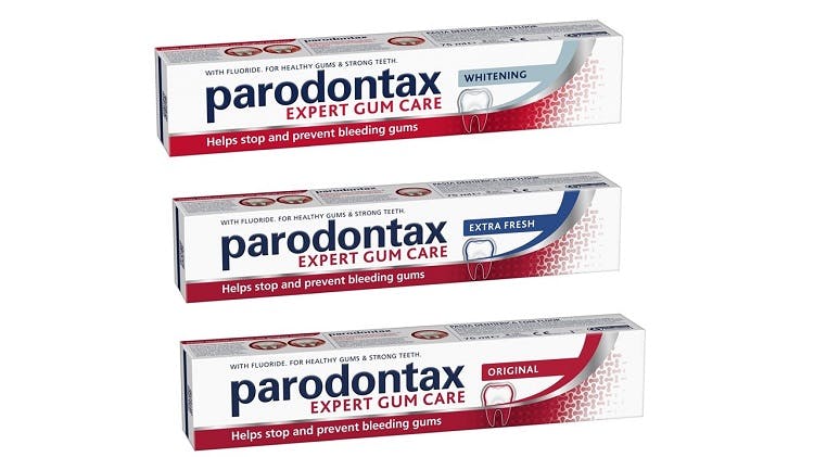 parodontax expert gum care toothpaste packshot