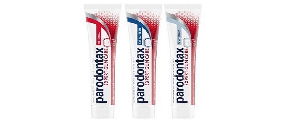 parodontax expert gum care toothpaste range