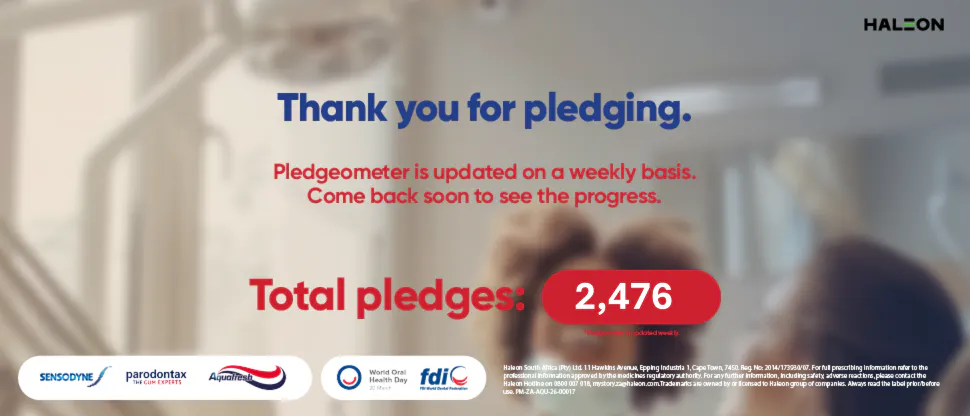 WOHD pledge complete