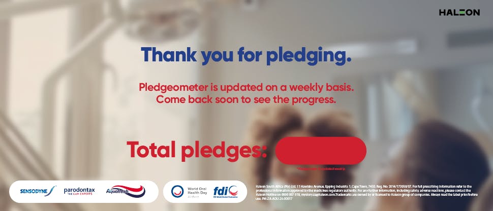 WOHD pledge complete