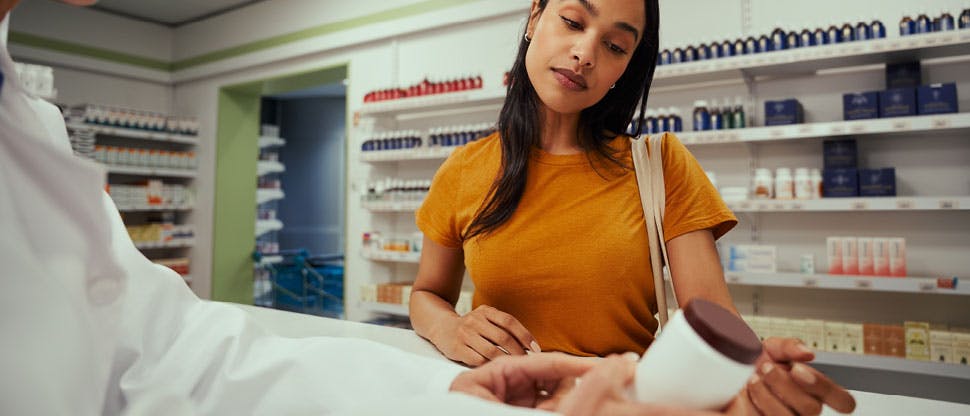 Woman in Pharmacy
