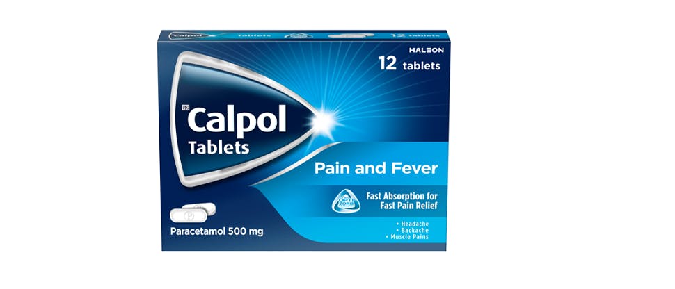 Calpol Tablets pack-shot 