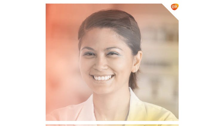 Pharmacist smiling