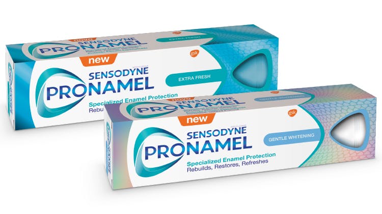 Sensodyne Pronamel Mouthwash shot
