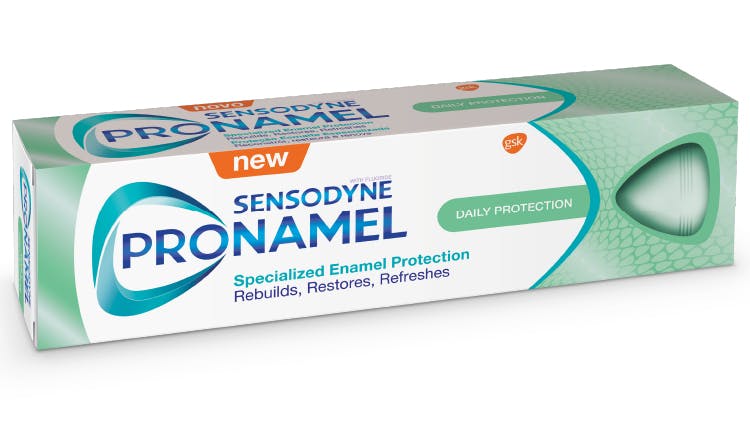 Sensodyne Pronamel Toothpaste Range shot