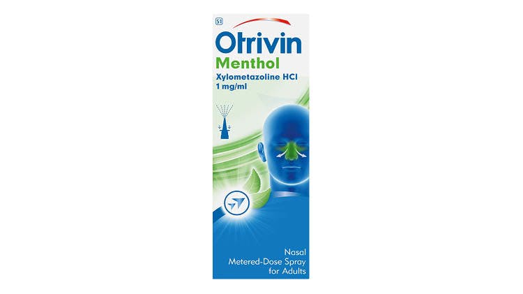 OTRIVIN MENTHOL Nasal Metered-Dose Spray