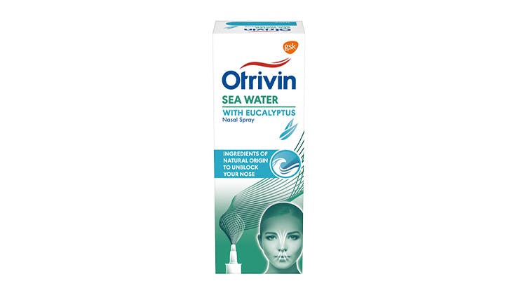 Otrivin Sea Water with Eucalyptus