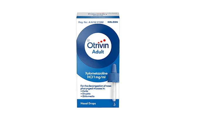 Otrivin Adult Nasal Drops 