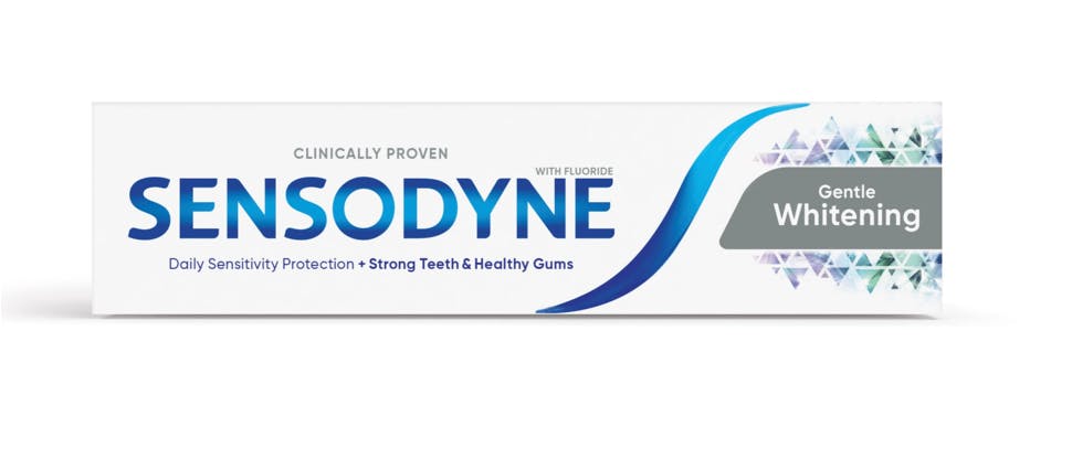 Sensodyne Gentle whitening toothpaste pack-shot