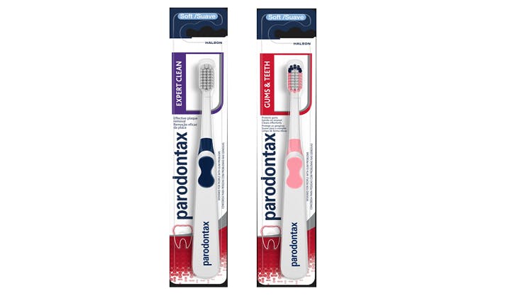 Parodontax Expert Clean Interdental Soft Toothbrush and Parodontax Gum & Teeth Soft Toothbrush