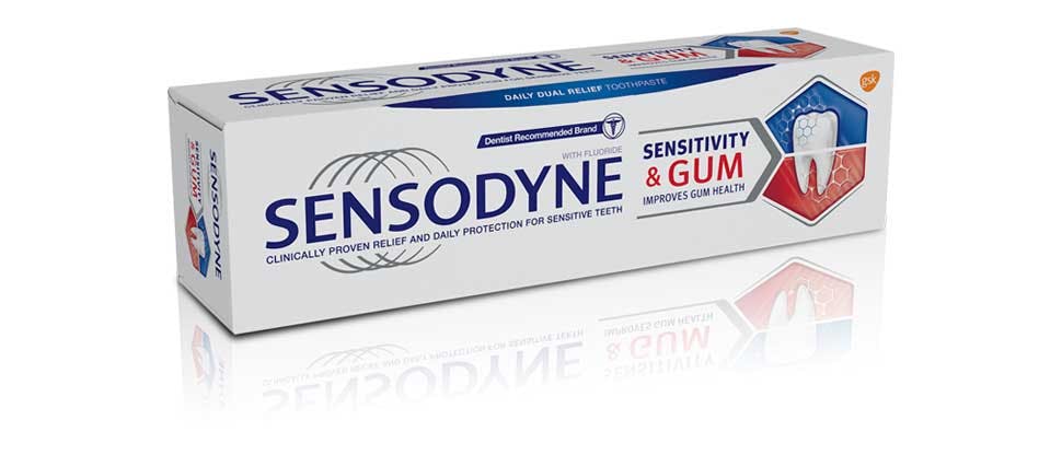 Sensitivity & Gum packshot