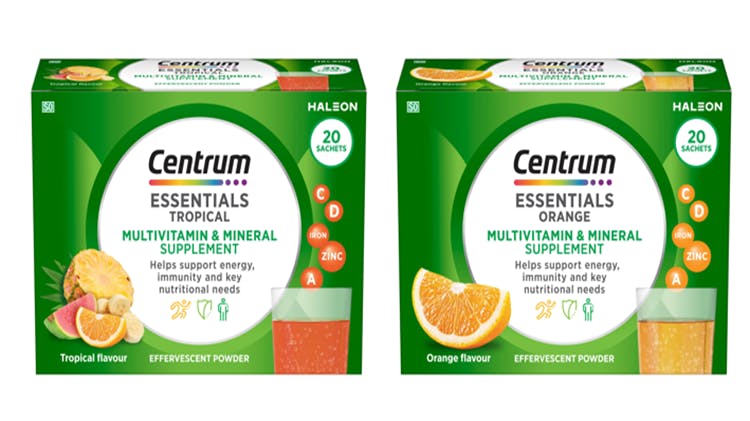 Centrum Essentials Packshots