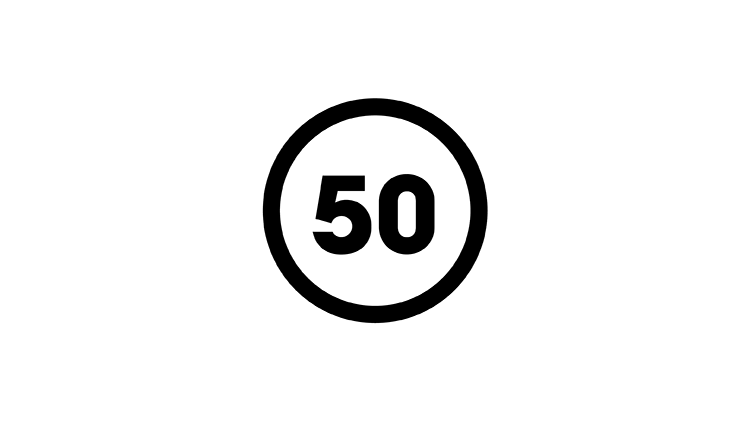 Ícono de 50 años