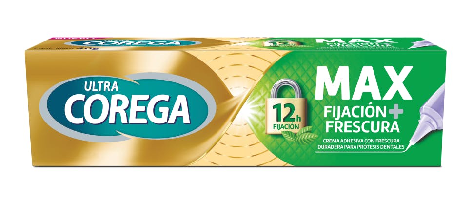 Ultra Corega Max Fijación+Frescura