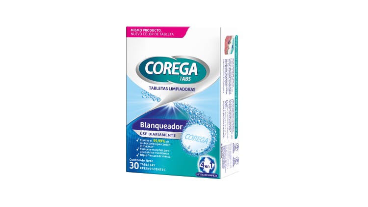 Corega Tabs Blanqueador