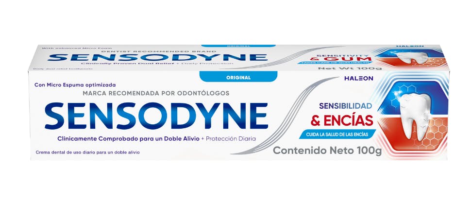 Empaque Sensodyne Sensibilidad & Encías