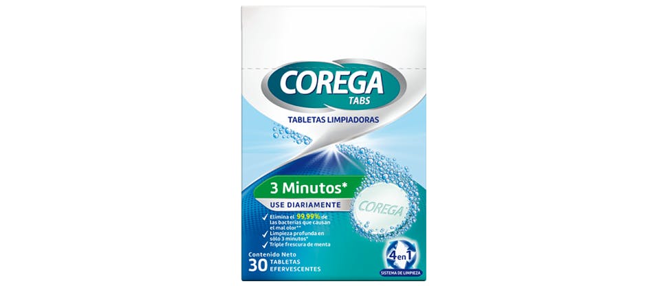 Corega Tabs 3 Minutos