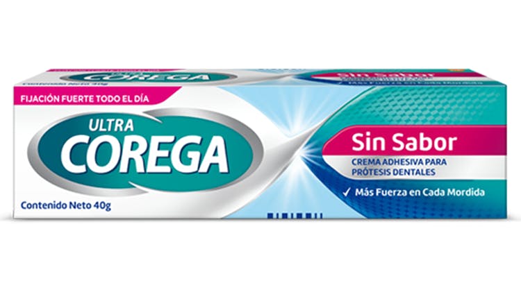 Adhesivo Corega sin sabor