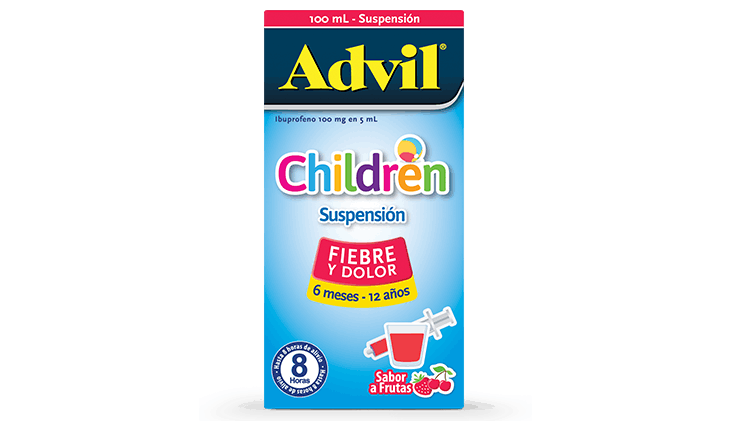 Foto del empaque Advil Children