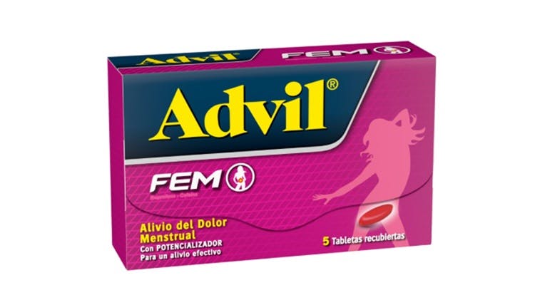 Foto del empaque Advil Fem