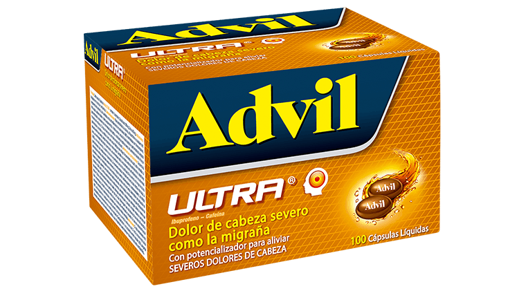 Foto del empaque del producto Advil Ultra