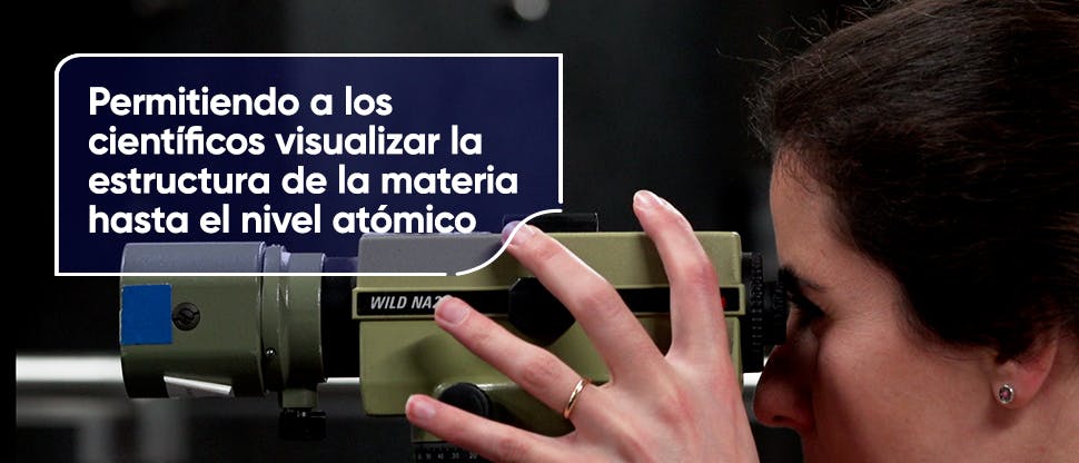 Permitiendo a los científicos visualizar la estructura de la materia hasta el nivel atómico