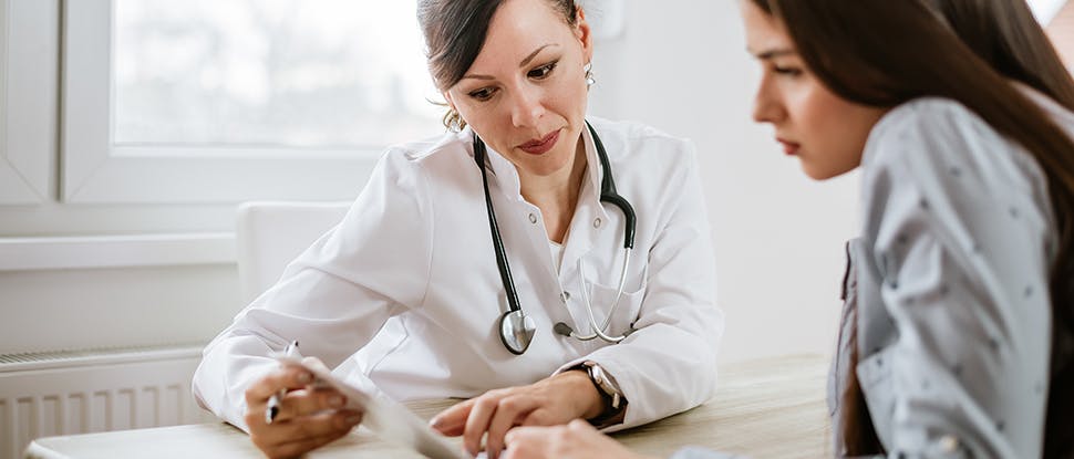 Mujer farmacéutica