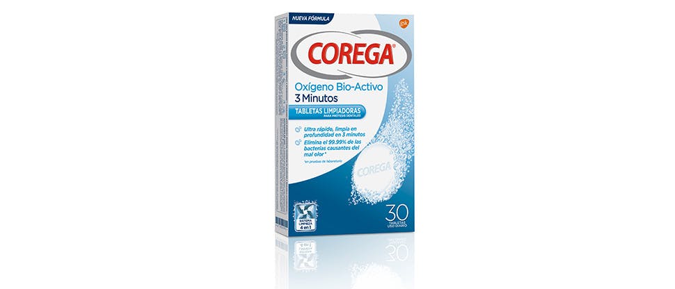 Corega Oxígeno Bio-Activo 3 Minutos