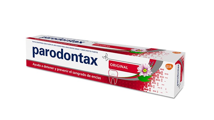 Pasta de dientes parodontax