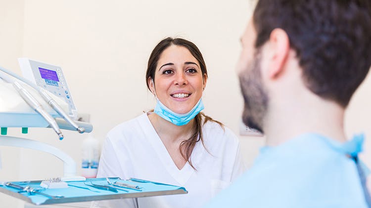 GSK Female Dentist