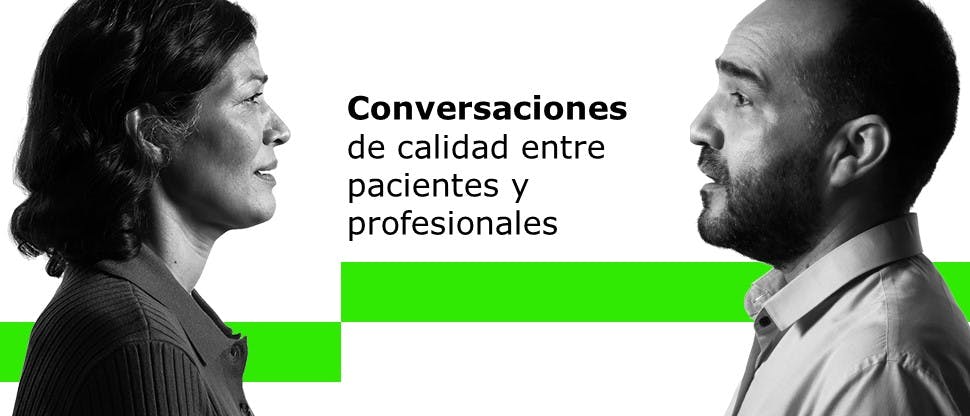 Banner: conversaciones de calidad entre pacientes y profesionales