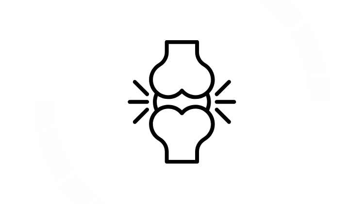 Icone de dolor en las articulaciones