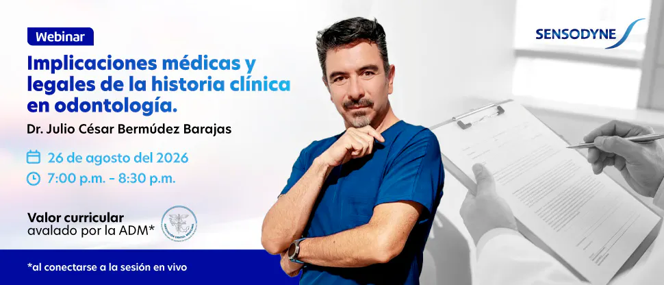 Webinar - Implicaciones médicas y legales de la historia clínica en odontología