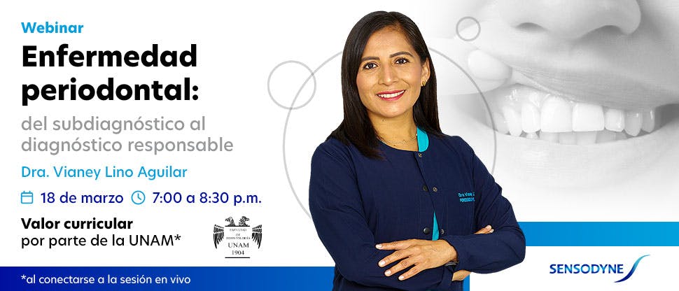 Webinar - Enfermedad periodontal: del subdiagnóstico al diagnóstico responsable