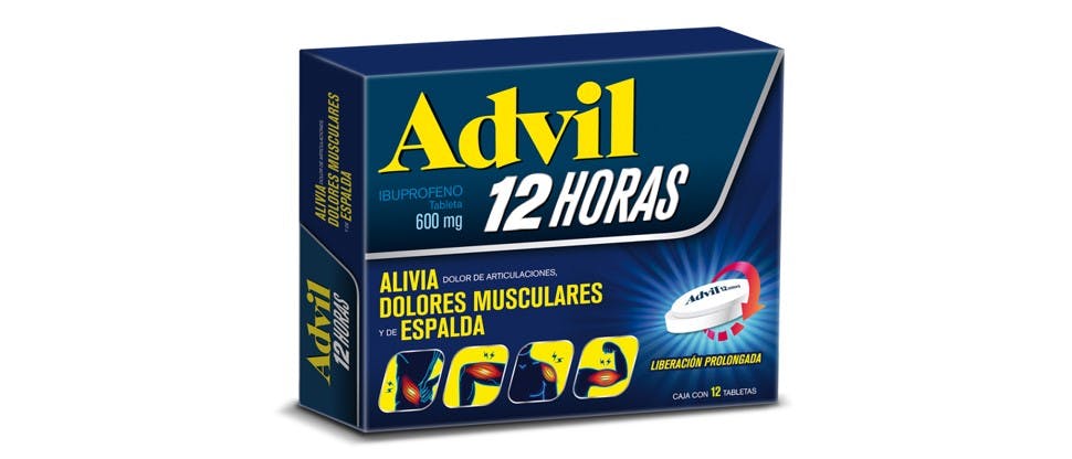 Molécula de ibuprofeno