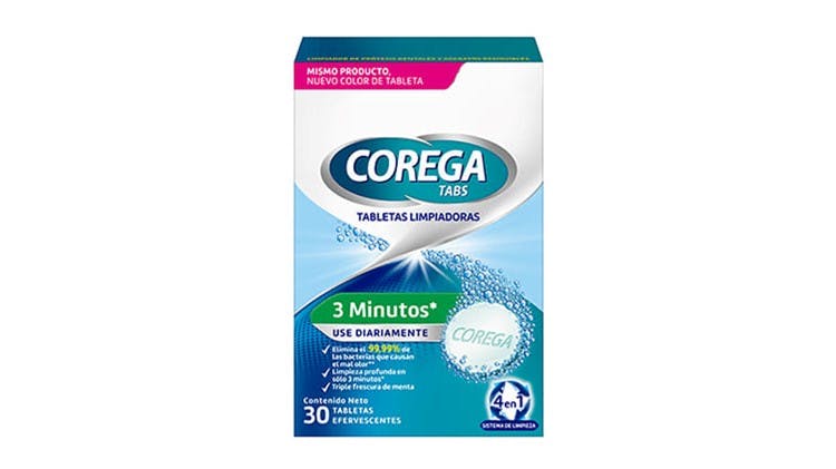 Corega Tabs 3 Minutos