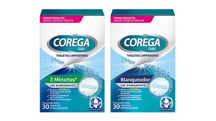 Imagen Tabletas limpiadoras Corega Tabs