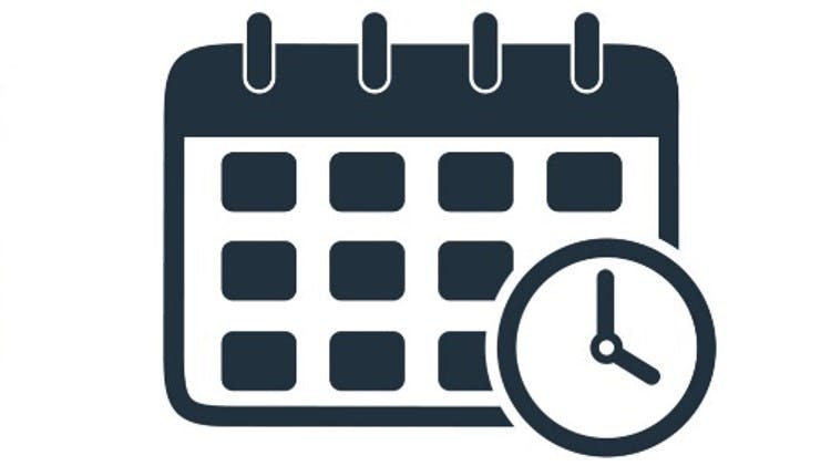 Imagen calendario y reloj
