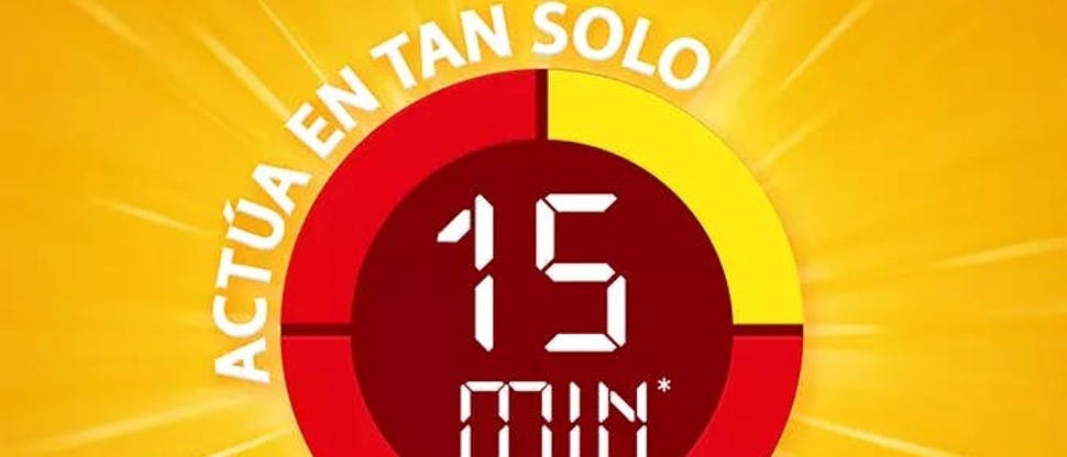 Imagen de 15 a 20 minutos alivio