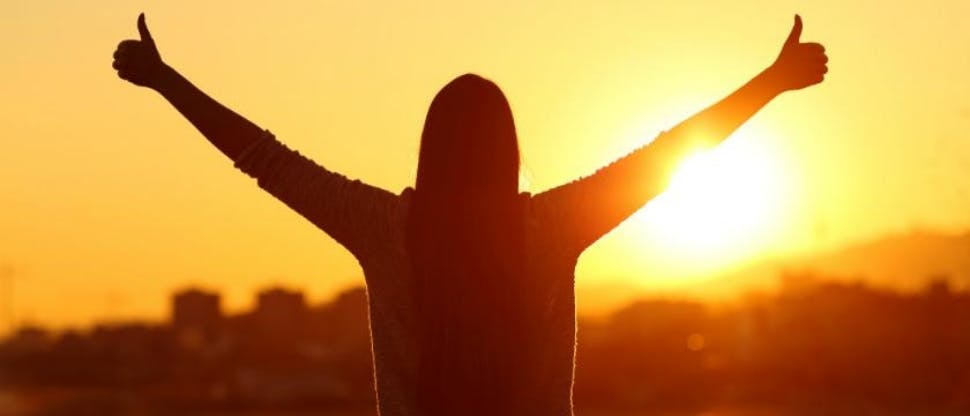 Persona con energía