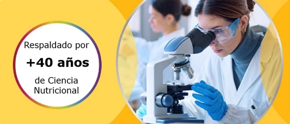 Respaldado por +40 años