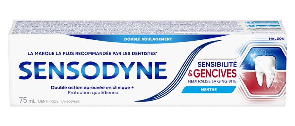 Emballage de Sensibilité & Gencives