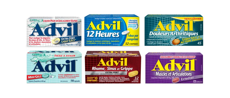 Produits Advil
