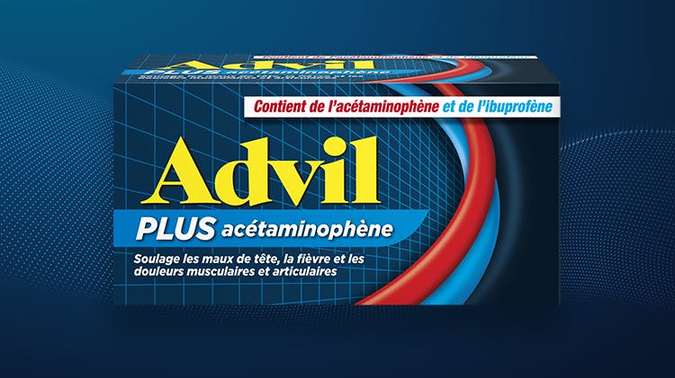 Advil plus acétaminophène