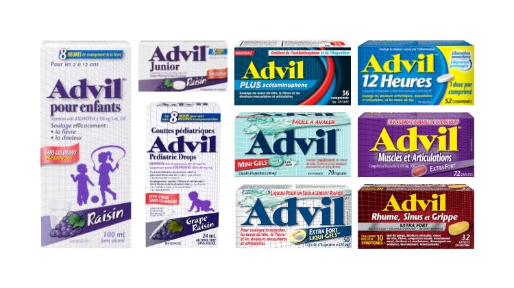 Produits Advil