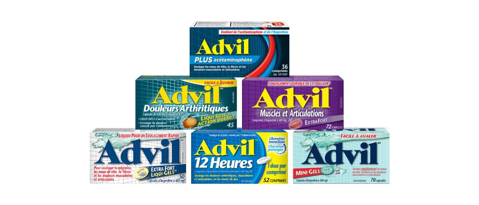 Produits Advil